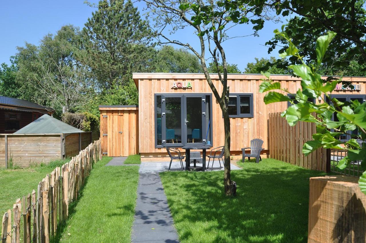 فيلا Chalet Studio Aqua - Campanula - Sint Maartenszee Sint Maartensvlotbrug المظهر الخارجي الصورة
